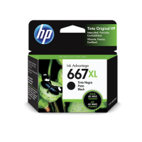 HP Ink Advantage Ink Cartridge 667XL Black